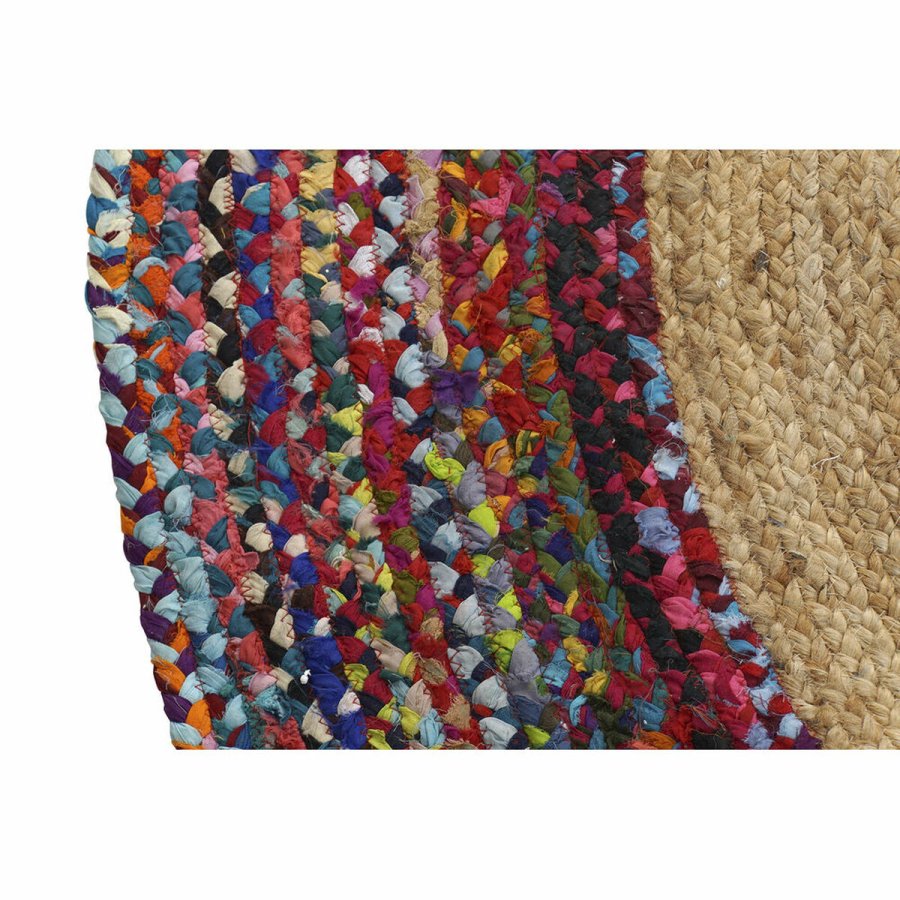 Tppe DKD Home Decor Polyester Bomuld Multifarvet Jute (200 x 200 x 0,7 cm) #9