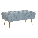 Stol DKD Home Decor   103 x 46 x 42 cm Bl Gylden Metal #5