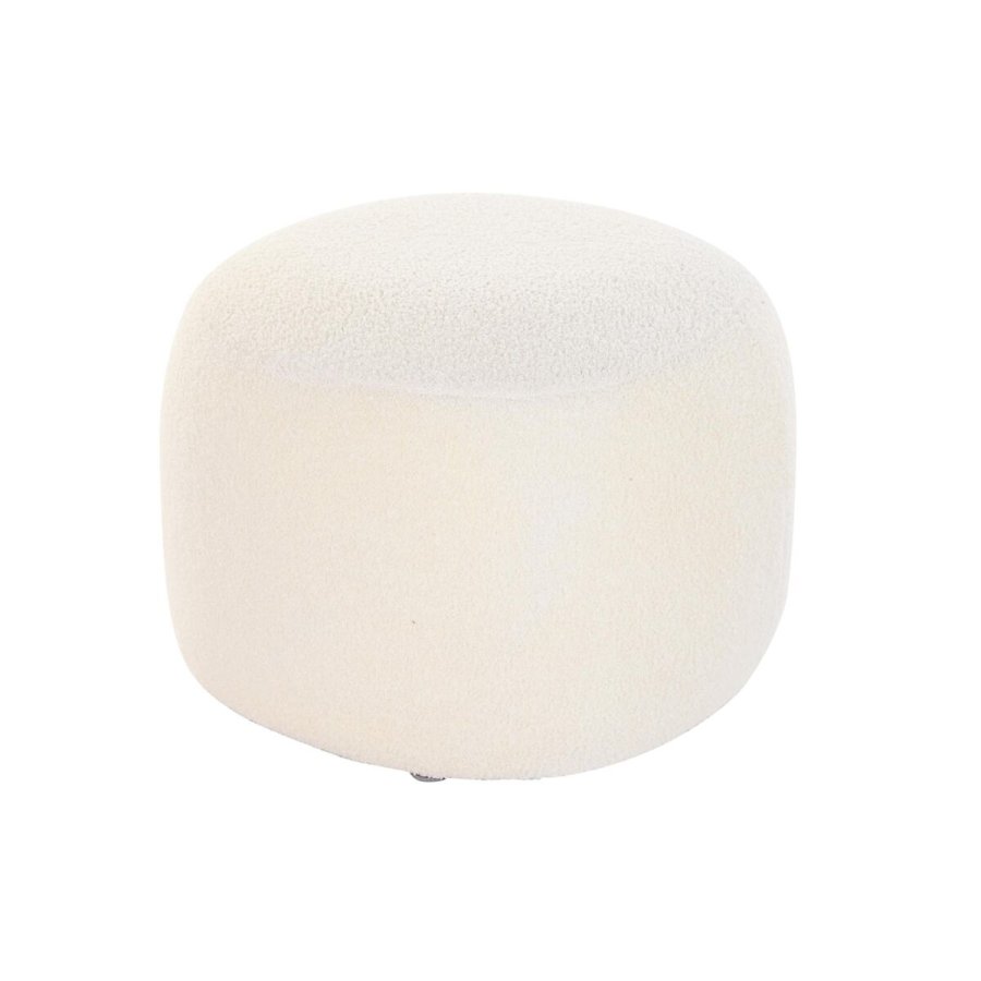 Fodsttte DKD Home Decor Hvid Moderne 50 x 50 x 38 cm #1