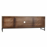 mbler DKD Home Decor 180 x 40 x 60 cm Sort Metal Hvid Mangotr #3