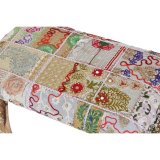 Stol DKD Home Decor Multifarvet Polyester Mangotr 65 x 31,7 x 38 cm Elefant #13