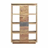 Hylder DKD Home Decor Sheesham Brun Gr Natur Tr 120 x 40 x 185 cm #4