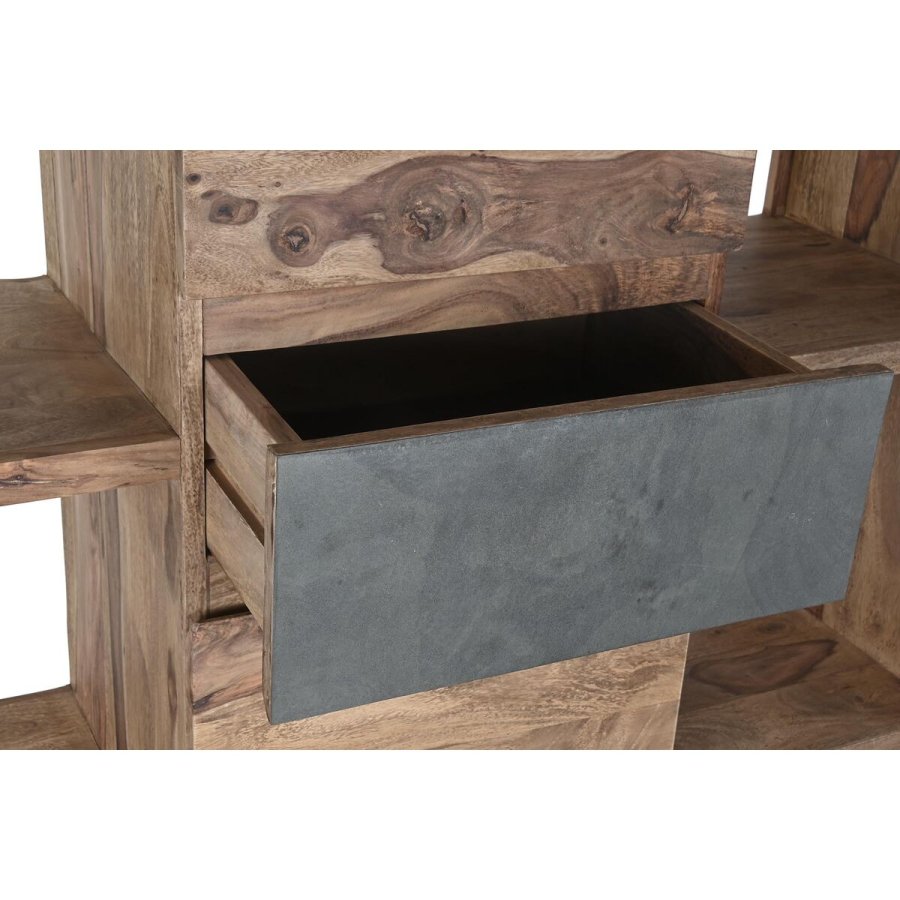 Hylder DKD Home Decor Sheesham Brun Gr Natur Tr 120 x 40 x 185 cm #5