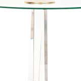 Sofabord DKD Home Decor Gylden Metal Akryl (42 x 42 x 60 cm) #3
