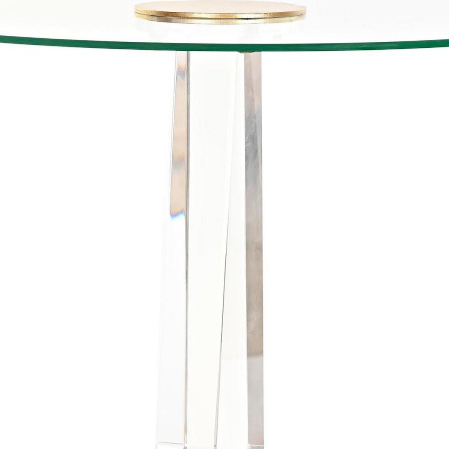 Sofabord DKD Home Decor Gylden Metal Akryl (42 x 42 x 60 cm) #3