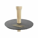 Snack bakke DKD Home Decor 3-lags stativ Bambus Brt 28 x 28 x 39,5 cm #7