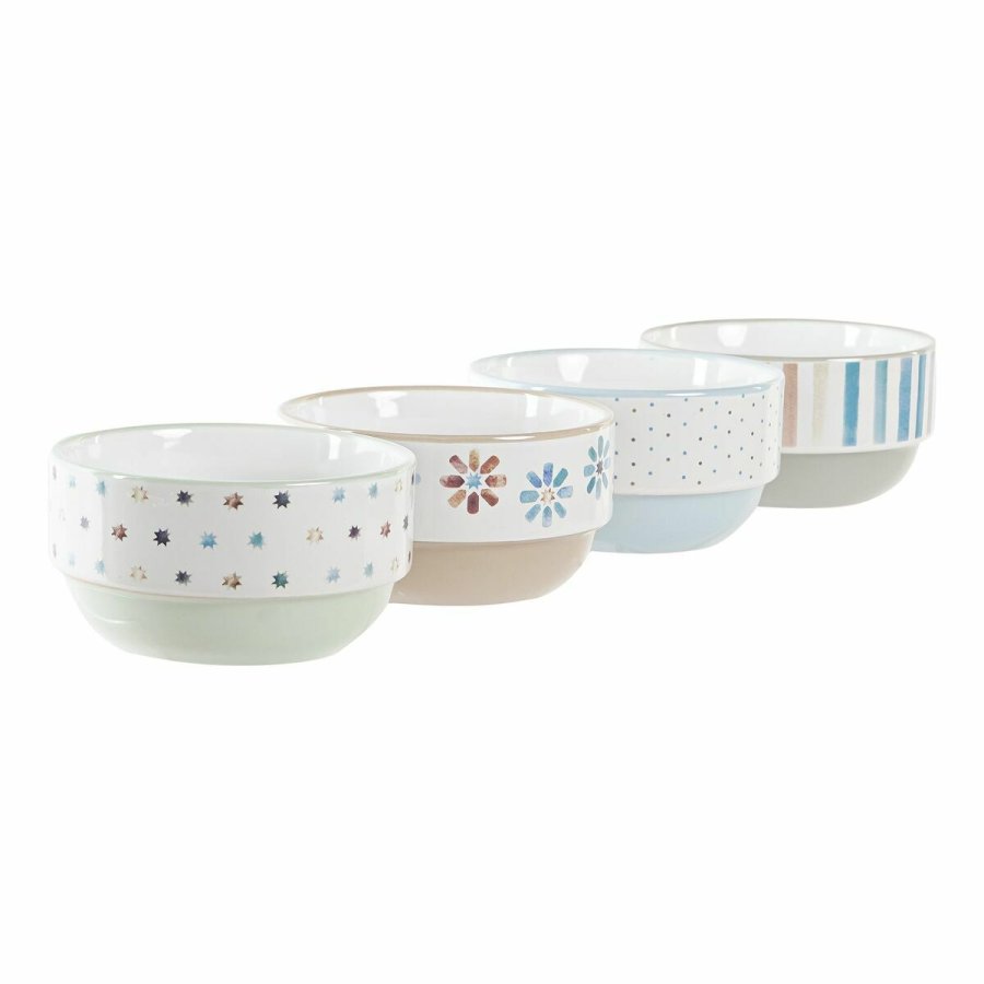 Sklst DKD Home Decor Stentj 460 ml 12 x 12 x 6,5 cm (4 enheder) #7