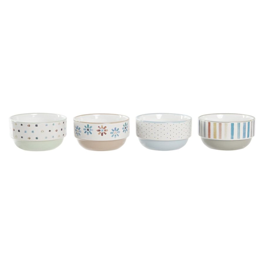Sklst DKD Home Decor Stentj 460 ml 12 x 12 x 6,5 cm (4 enheder) #1