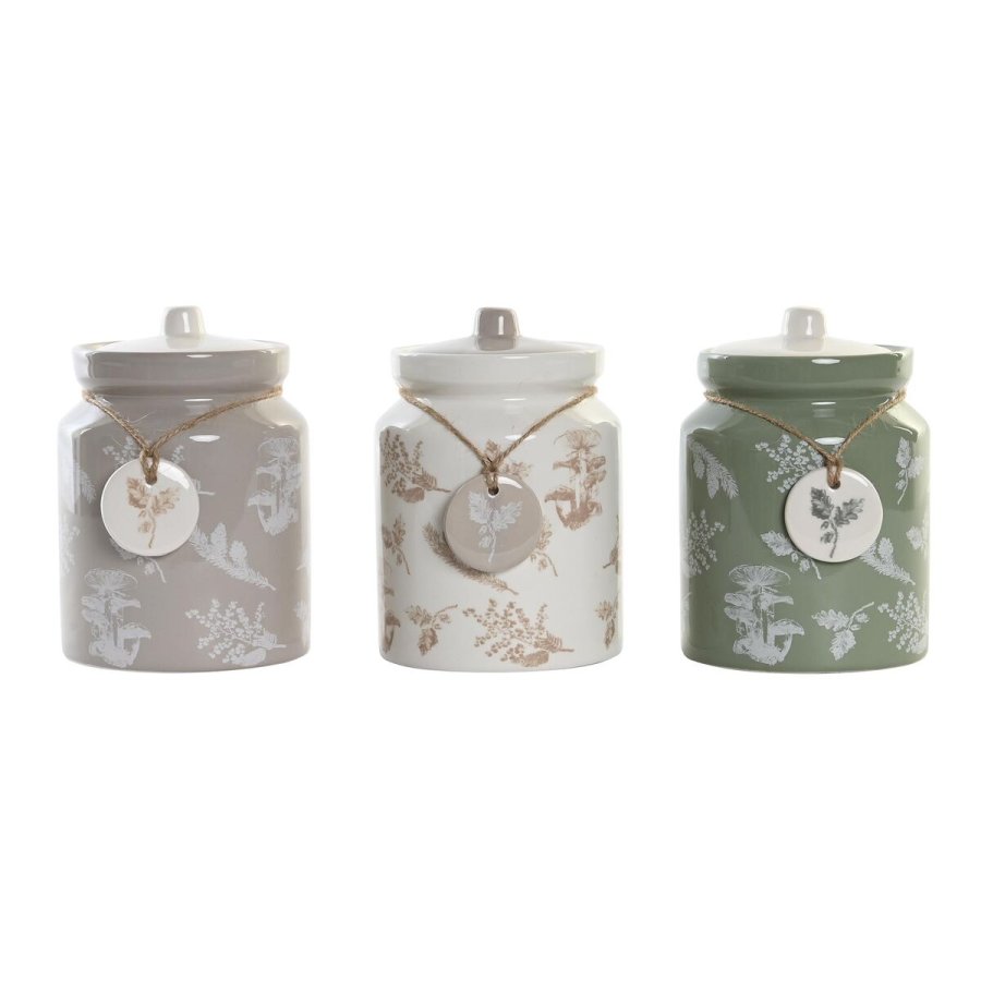 Blik DKD Home Decor Dolomite (3 enheder) #1