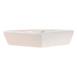Snack bakke DKD Home Decor 21,5 x 21,5 x 1 cm Multifarvet Stentj #7