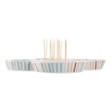 Snack bakke DKD Home Decor Multifarvet 22 x 22 x 3 cm Stentj #7