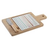 Snack bakke DKD Home Decor 21,5 x 11,8 x 1,5 cm Stentj #1