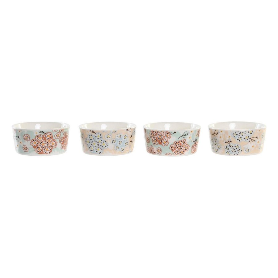 Snack bakke DKD Home Decor 19,7 x 19,7 x 1 cm Grn Stentj #10