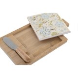 Snack bakke DKD Home Decor 21,5 x 11,8 x 1,5 cm Stentj #4