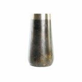 Vase DKD Home Decor 15,5 x 15,5 x 49,5 cm Aluminium Moderne (2 enheder) #3