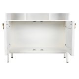 Hylder DKD Home Decor Hvid Metal Mangotr 90 x 40 x 180 cm #7