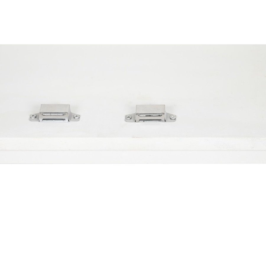 Hylder DKD Home Decor Hvid Metal Mangotr 90 x 40 x 180 cm #4