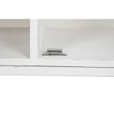 mbler DKD Home Decor Gylden Metal Hvid Mangotr 120 x 40 x 60 cm #5