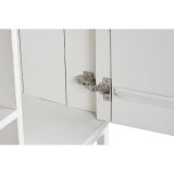 mbler DKD Home Decor Gylden Metal Hvid Mangotr 120 x 40 x 60 cm #4