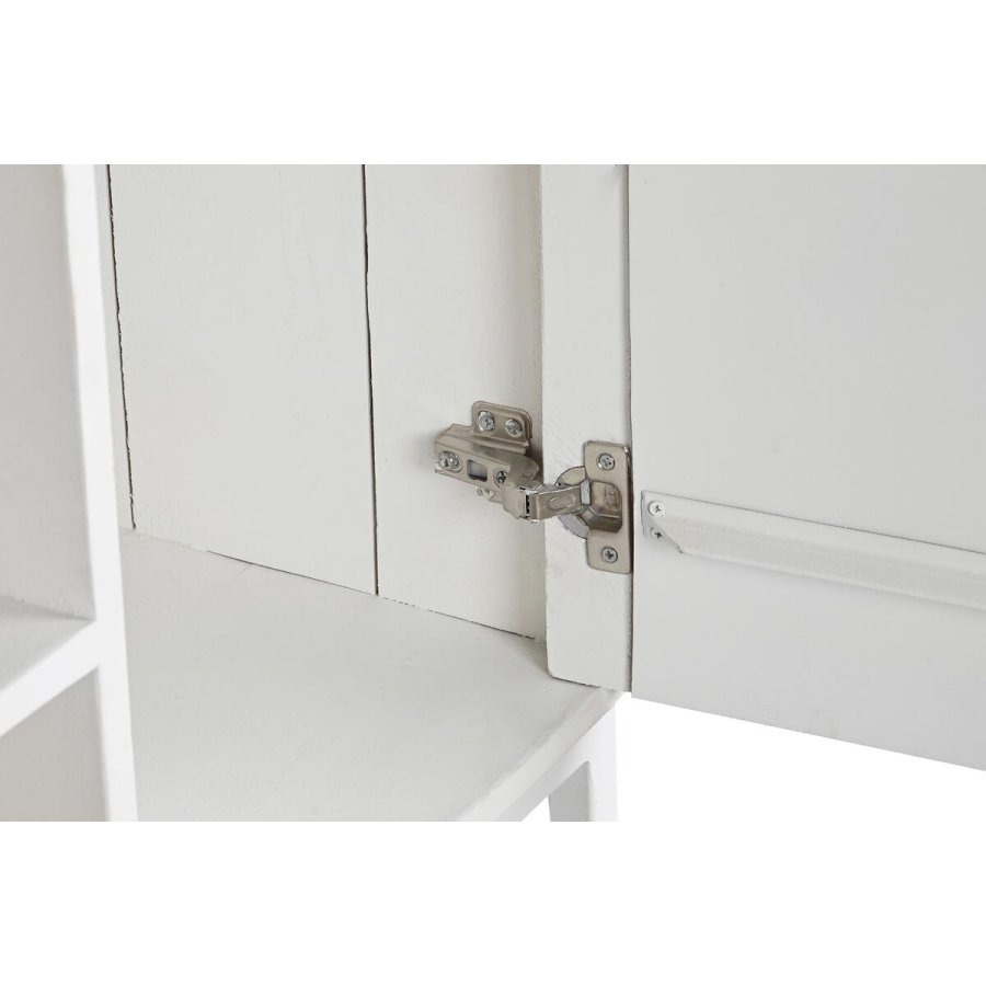 mbler DKD Home Decor Gylden Metal Hvid Mangotr 120 x 40 x 60 cm #4