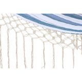 Hngekje DKD Home Decor Striber Bl Hvid (200 x 100 x 5 cm) #5