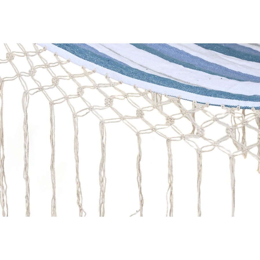 Hngekje DKD Home Decor Striber Bl Hvid (200 x 100 x 5 cm) #5