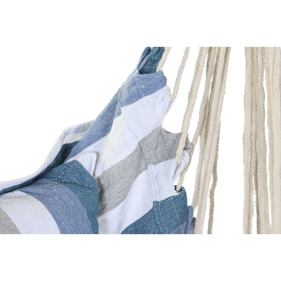 Hngekje DKD Home Decor Striber Bl Hvid (100 x 60 x 135 cm) #4