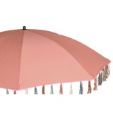 Parasol DKD Home Decor Koral 180 x 180 x 190 cm #4