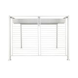 Lysthus DKD Home Decor Hvid 296 x 296 x 225 cm Stl #5