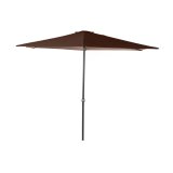Parasol DKD Home Decor Brun Sort 270 x 270 x 250 cm 270 x 270 x 225 cm #1