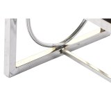 Stol DKD Home Decor Hvid Brun Sort S�lvfarvet St�l 122 x 41 x 44 cm #3