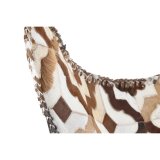 L�nestol DKD Home Decor Brun Hvid Jern 70 x 70 x 90 cm #2