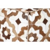 Puf DKD Home Decor Hvid Brun 45 x 45 x 40 cm #3