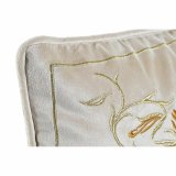 Pude DKD Home Decor Gylden 50 x 10 x 30 cm Cvetlice #4