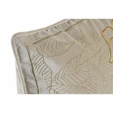 Pude DKD Home Decor Gylden 45 x 10 x 45 cm Cvetlice #2