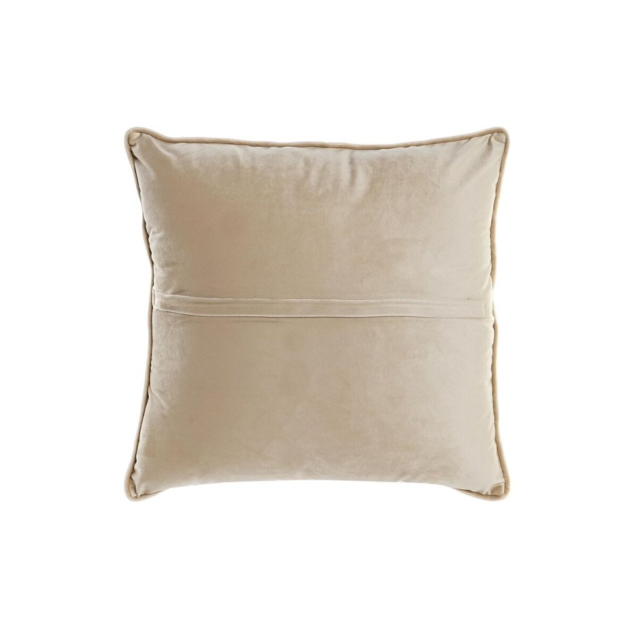 Pude DKD Home Decor Gylden 45 x 10 x 45 cm Cvetlice #3