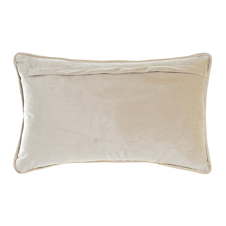 Pude DKD Home Decor Gylden 50 x 10 x 30 cm Cvetlice #2