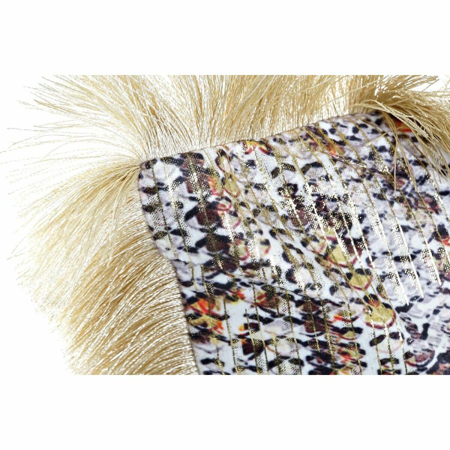 Pude DKD Home Decor 45 x 10 x 45 cm Multifarvet Moderne #4