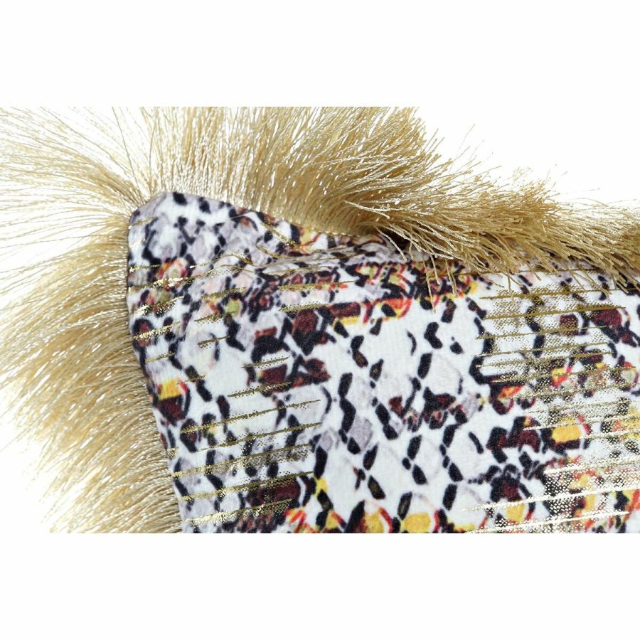 Pude DKD Home Decor 50 x 10 x 30 cm Multifarvet Moderne #4