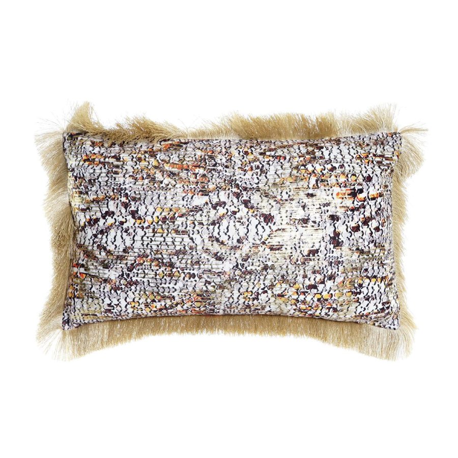 Pude DKD Home Decor 50 x 10 x 30 cm Multifarvet Moderne #1