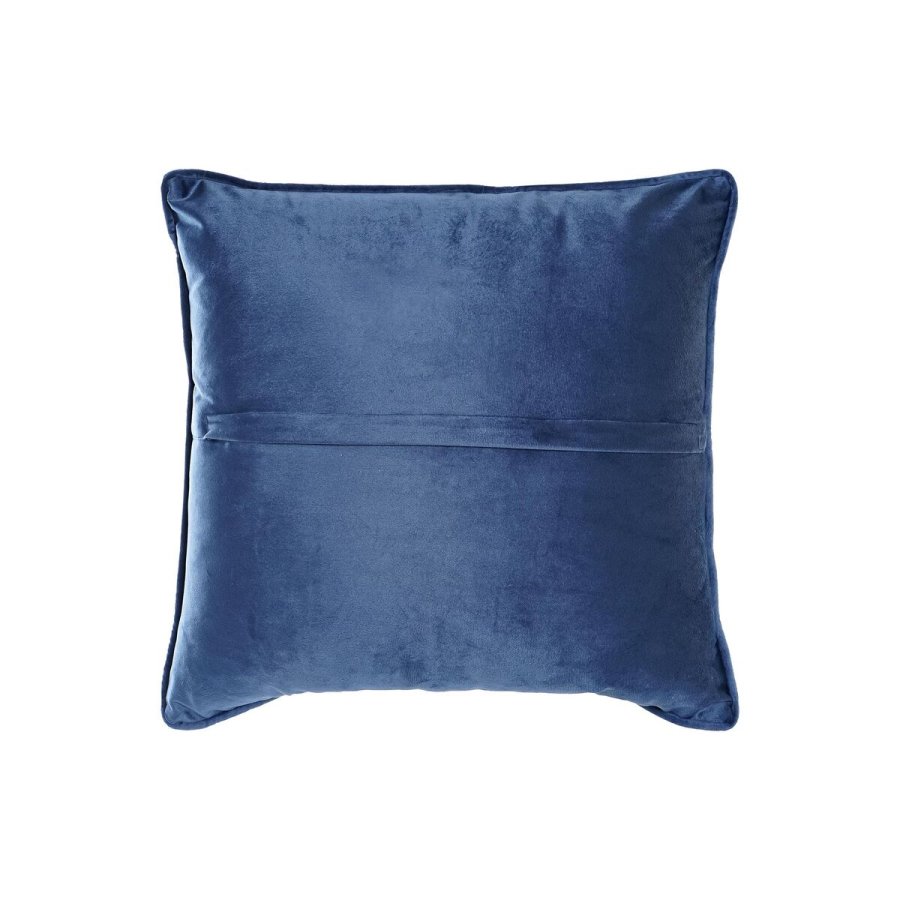 Pude DKD Home Decor Bl Hvid Firkantet Cvetlice Neoklassisk 45 x 10 x 45 cm #3