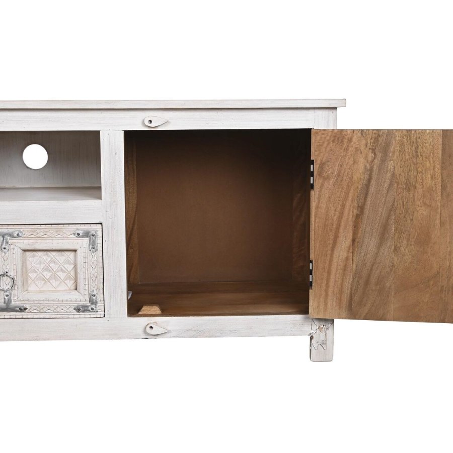 mbler DKD Home Decor Hvid Tr Mangotr 151 x 40 x 60 cm #4