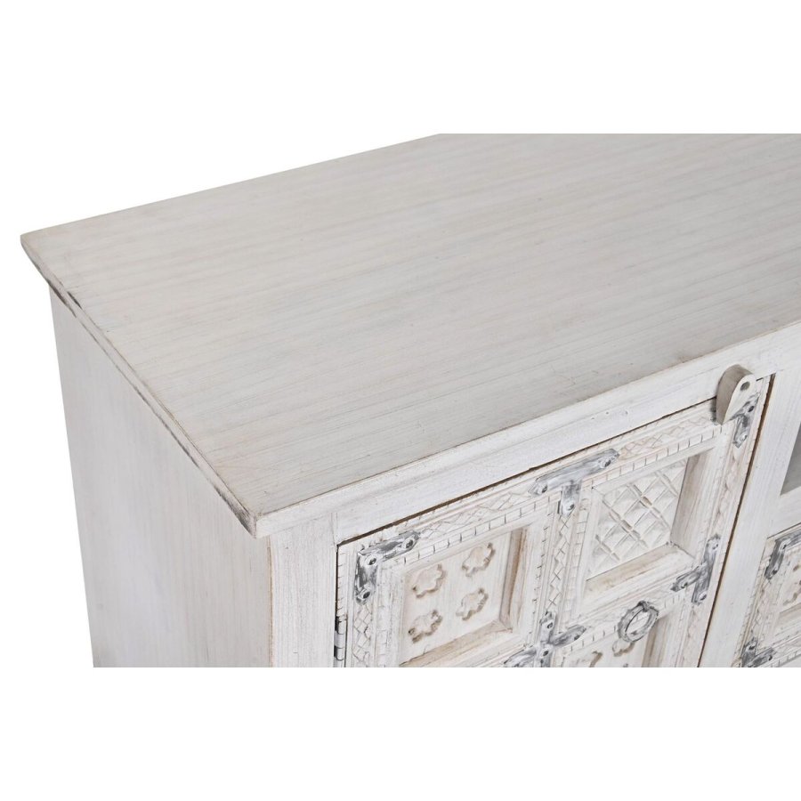 mbler DKD Home Decor Hvid Tr Mangotr 151 x 40 x 60 cm #2