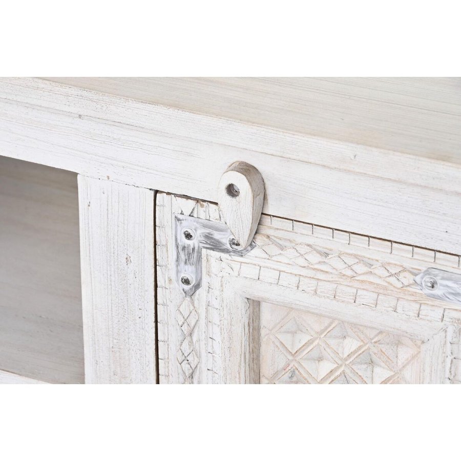 mbler DKD Home Decor Hvid Tr Mangotr 151 x 40 x 60 cm #6