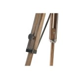 Namizna ura DKD Home Decor 22 x 40 x 80 cm Natur Slvfarvet Aluminium Stativ Mangotr Traditionel #9