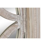 Vgspejl DKD Home Decor Hvid Indianer mand Vindue Afkldt 60 x 2,5 x 180 cm #3