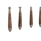 Bestik DKD Home Decor Natur S�lvfarvet Rustfrit st�l Akacie (4,5 x 2 x 20 cm) #4