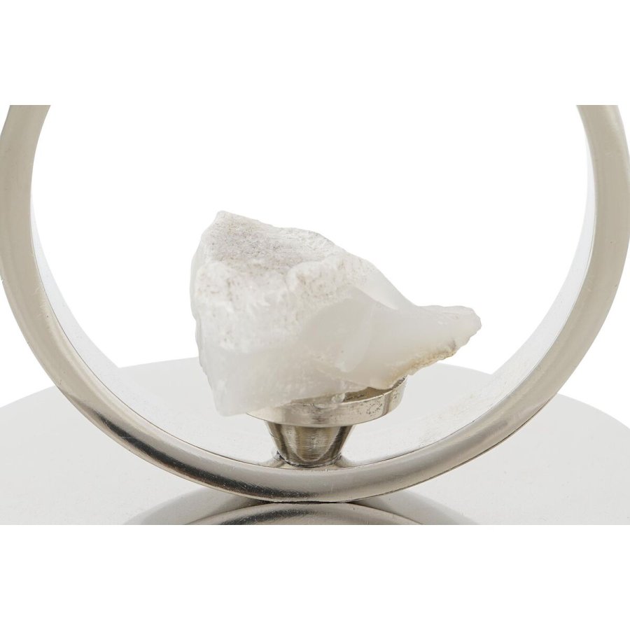 Vase DKD Home Decor Champagne Krystal Aluminium (15 x 15 x 44 cm) #2