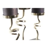 Lyseholder DKD Home Decor Krystal Aluminium (37 x 16 x 47 cm) #3