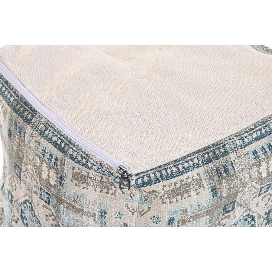 Puf DKD Home Decor Casablanca Bl Frynse 40 x 40 x 40 cm #9